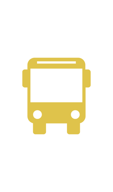 a bus is shown in a black background