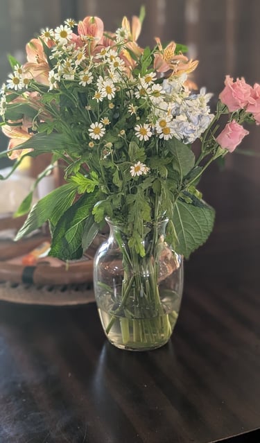 flowers representing loving yourself bouquet