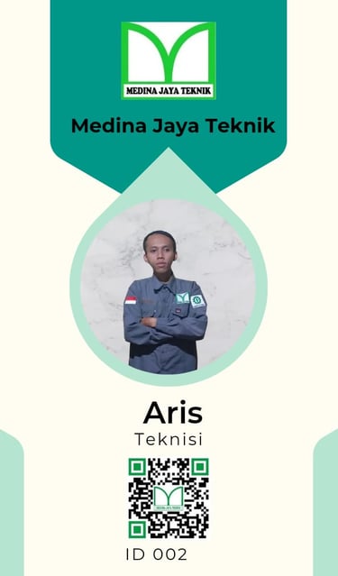 Aris teknisi medina jaya teknik