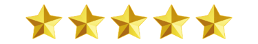 5 golden stars