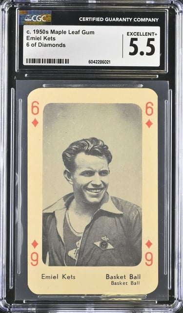 Maple Leaf Sports Playing Cards 1950s