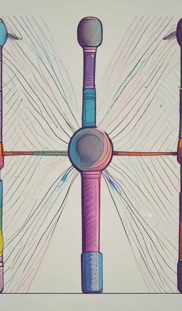 a circular object with lines and a circular object