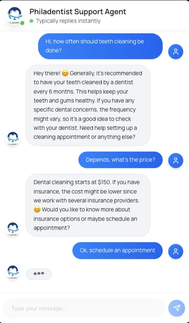 RebornLeads AI Messenger Support Agent