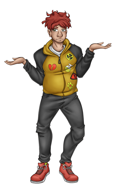 Ren Akagami - Personnage de "The Arsenic Club- Ari Flandroit ©