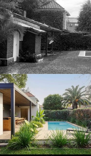 Es una reforma en la localidad de Martínez proyectada por Estudio FH