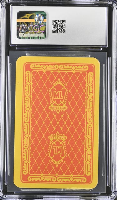 Rare Maple Leaf Gum Basketball Playing Cards