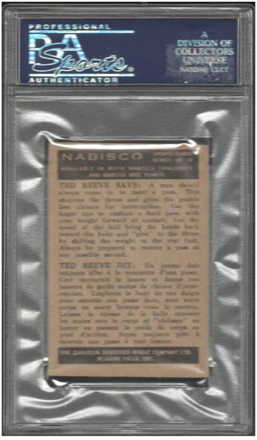 Canadian Vintage Sports Cards