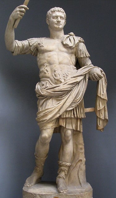 estatua emperador domiciano
