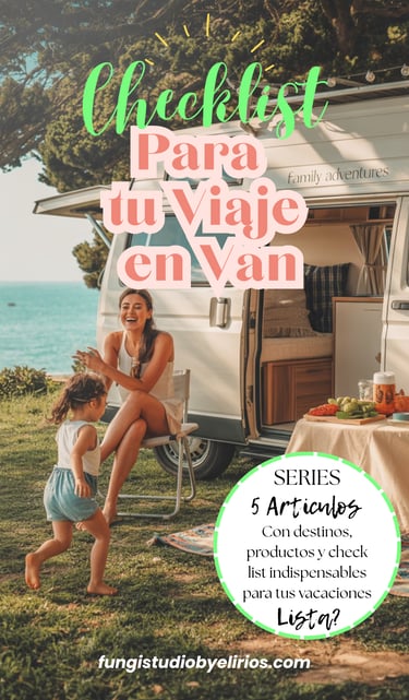 Checklist para tu viaje en Van