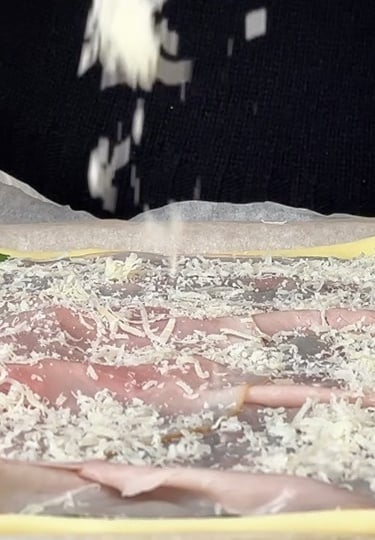 Fill the puff pastry