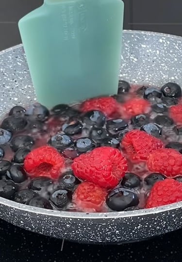 Caramella i frutti di bosco