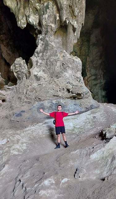 thailand krabi railay bat cave climbing