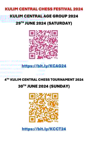 Kedah Chess Kulim Central Chess Festival 2024. Catur Malaysia Chess Tournament