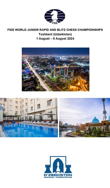 FIDE Chess World Junior Rapid & Blitz Championships 2024. Uzbekistan Chess