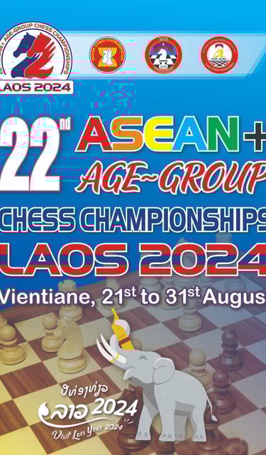 22nd ASEAN+ Age-Group Chess Championships Laos 2024