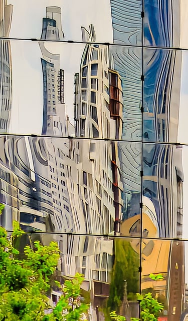 Rotterdam city reflection 3