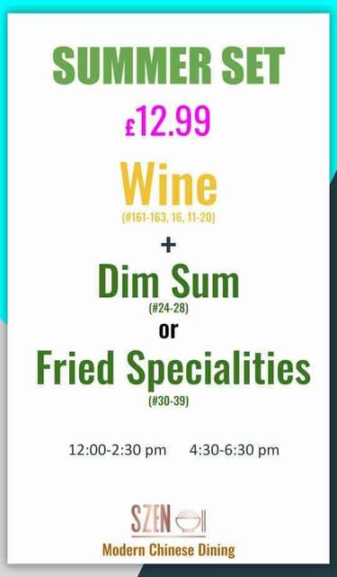 Summer Set Dim Sum & Wine