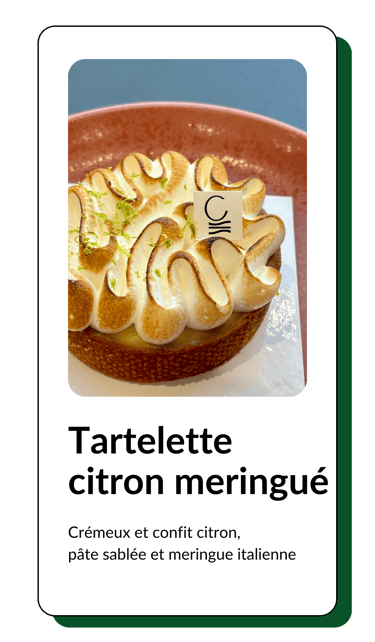 tartelette citron meringué