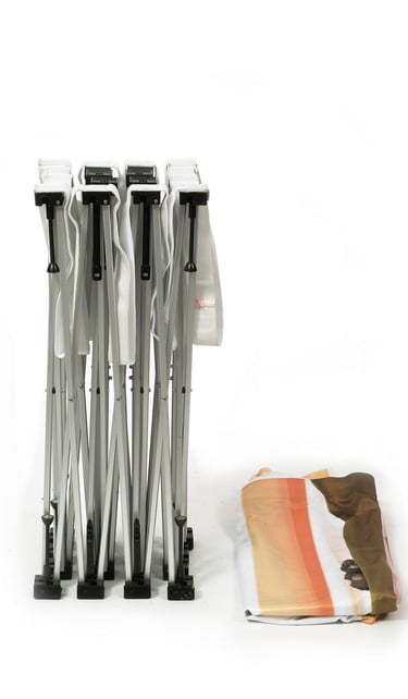 fabric flex or velcro popup