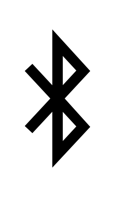 Bluetooth bindrune symbol
