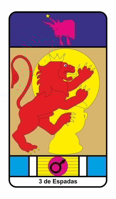 3 de Espadas