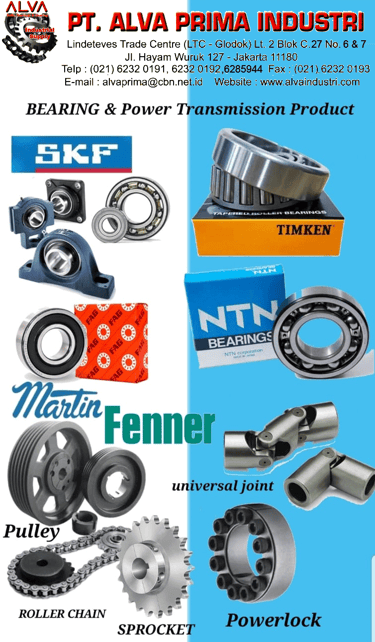 Jual Continental Conveyor Belt, Jual Tsubaki Coupling, Jual Rexnord Coupling
