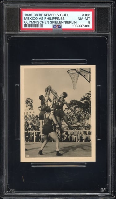 Braemer & Gull Rare Basketball Photograph Card