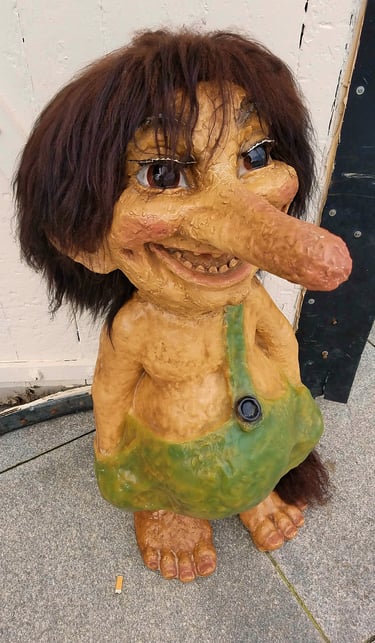 Another happy troll in Alesund, Norway