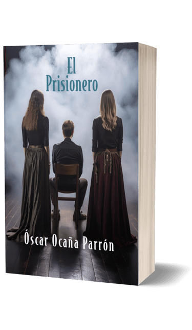 Portada del libro 'El prisionero' de Óscar Ocaña Parrón. Teatro