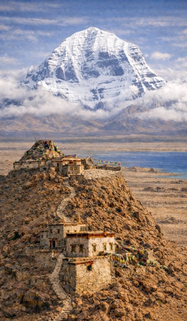 Mosteiro Chiu e Monte Kailash - Livro Mate Seus Sonhos