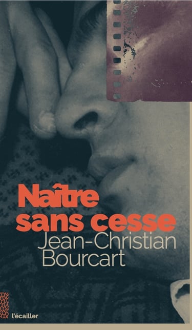 couverture du livre Naître sans cesse, par Jean-Christian Bourcart, des éditions l'écailler