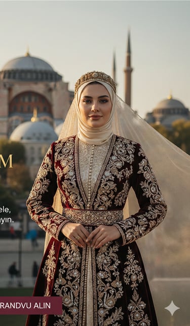 Fatih Berhem Gelinlik, İstanbul Fatih'te hayallerinizdeki gelinliği sunar.