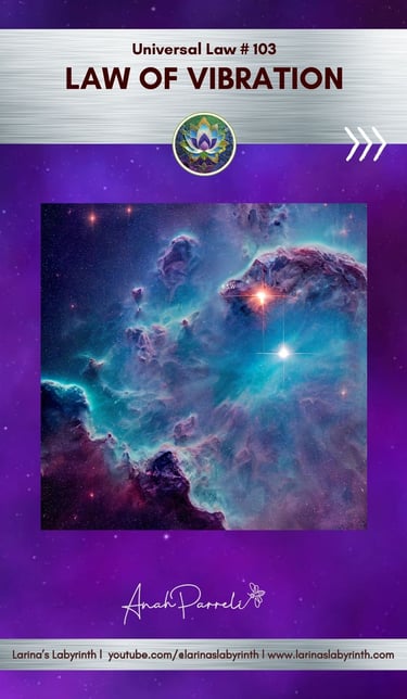 Spiritual Law. Universal Law. Law of Vibration