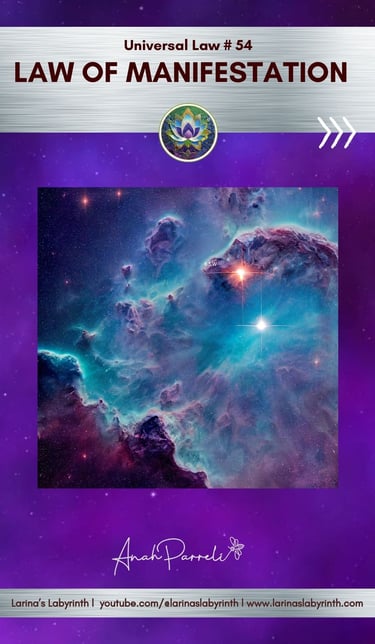 Spiritual Law, Universal Law, the law of Manifestation