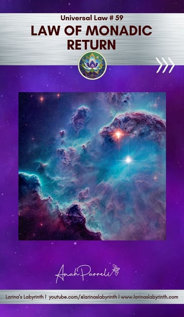 Spiritual Law, Universal Law, the law of Monadic Return