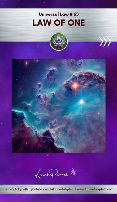 Universal law. Spiritual Law. Law of One