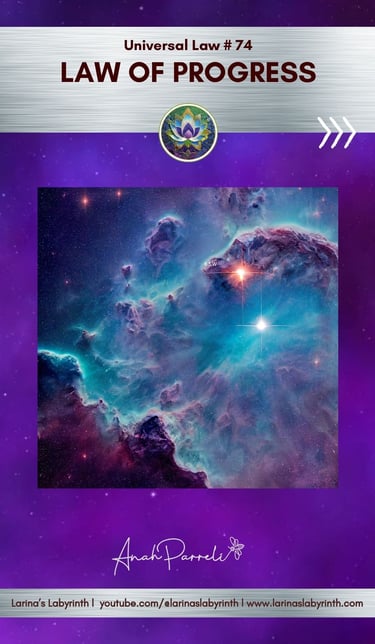 Universal law. Spiritual Law. Law of Progress