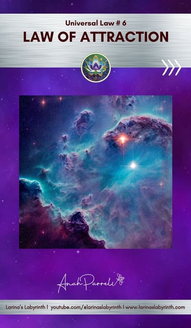 Spiritual law, Universal Law, Law of Attraction