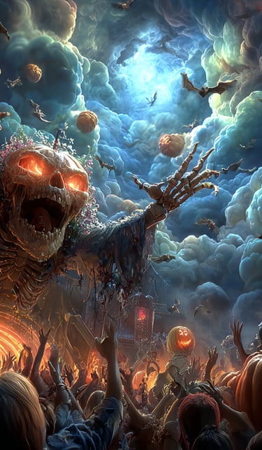 ghouls having a party 