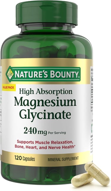 magnesium glycinate supplement for women over 35 sleep recovery and hormone support