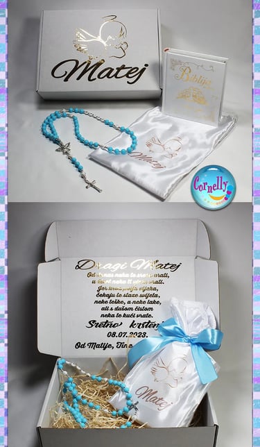 Krštenje Pokloni, Krštenje Beba Cornelly