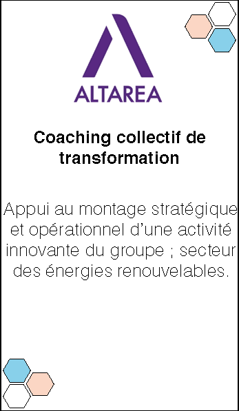 Altarea. Appui au montage stratégique et opérationnel d'une activité