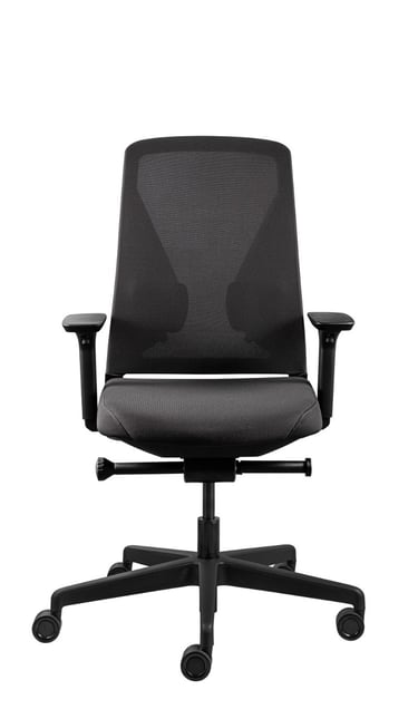 Sensit T150, ergonomic designed, following BIFMA standard, synchron dynamic backrest, armrest adj.