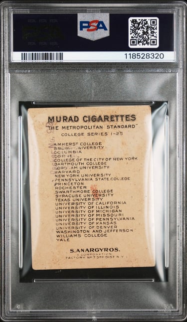 Murad Tobacco Basketball Cards for sale