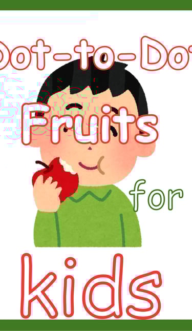 Dot-Dot Activity Health Sheet for Kids