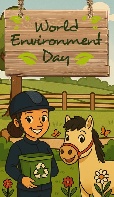 Illustration Pancake und die Ponytante zum Recycling-Spiel