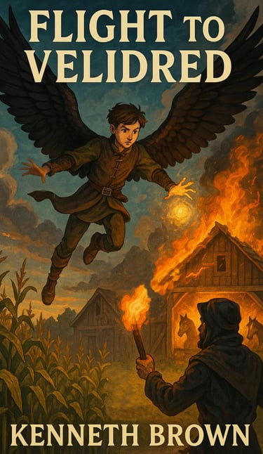A boy who accidentally gained forbidden wings is hunted by ancient guardians who want their power ba