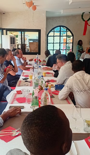Image du 4ème déjeuner du Club Abidjan HSE
