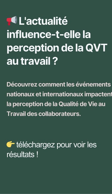 Influence du contexte sur la QVCT