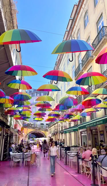 Pink Street, Lisbon
